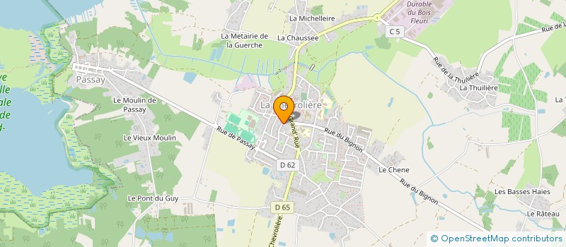 localisation de l'entreprise 828 957 258 à LA CHEVROLIERE