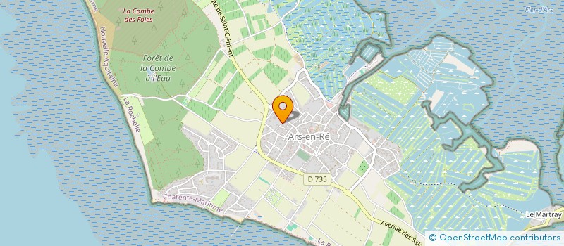 localisation de l'entreprise 828 964 577   ARS-EN-RE