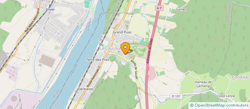 localisation de l'entreprise 828 972 927   CHATEAUNEUF-DU-RHONE