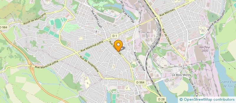 localisation de l'entreprise 828 991 778   LE CREUSOT