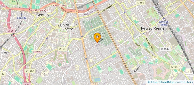 localisation de l'entreprise 829 014 299   LE KREMLIN-BICETRE