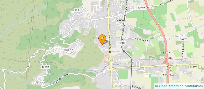 localisation de l'entreprise 829 015 361 à BORGO