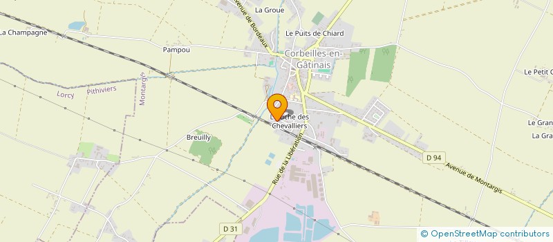 localisation de l'entreprise 829 036 714   CORBEILLES