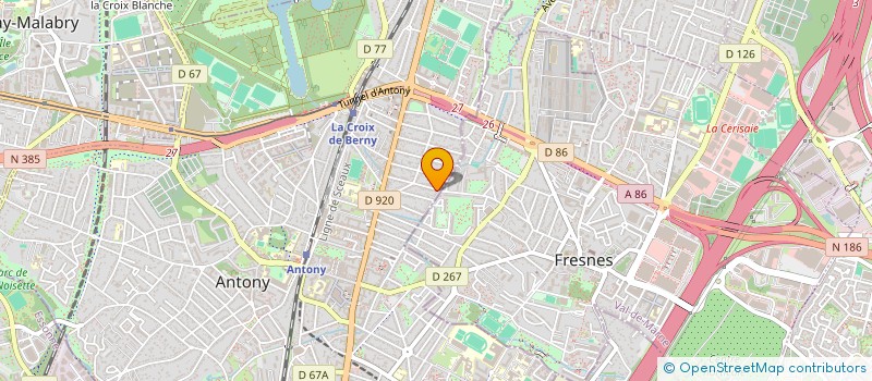 localisation de l'entreprise 829 057 918 à ANTONY