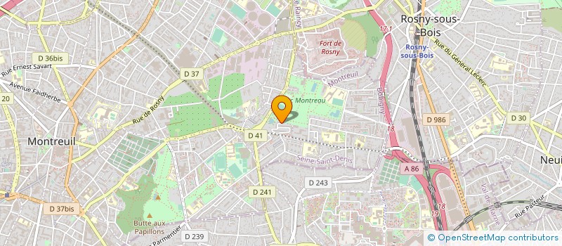 localisation de l'entreprise 829 060 102 à MONTREUIL