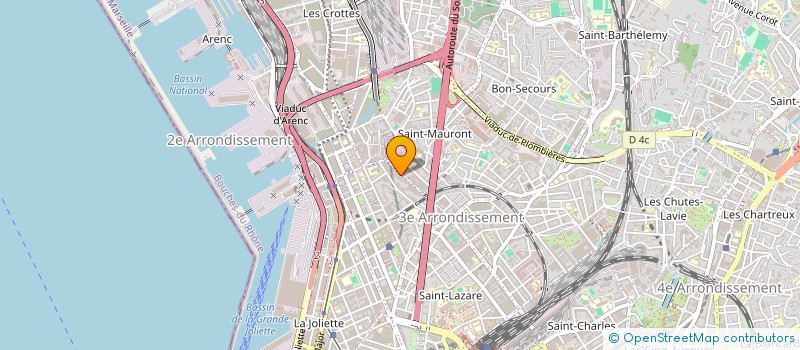 localisation de l'entreprise 829 079 540   MARSEILLE