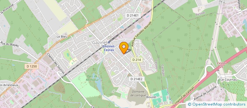 localisation de l'entreprise 829 090 976   CESTAS