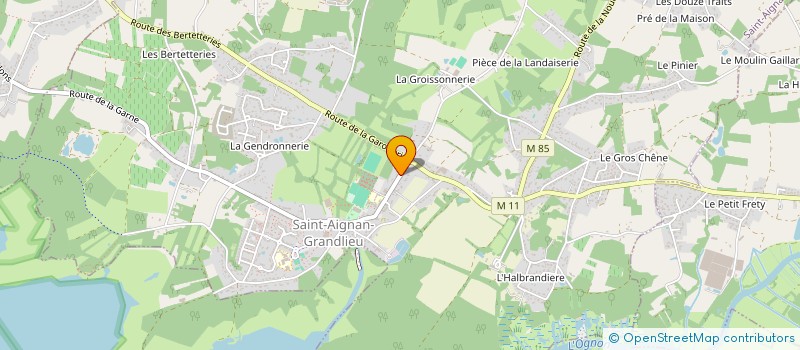 localisation de l'entreprise 829 104 843   SAINT-AIGNAN-GRANDLIEU