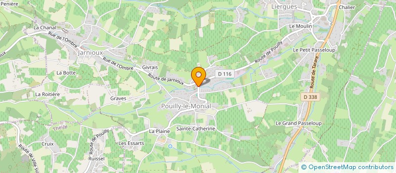 localisation de l'entreprise 829 106 251   PORTE DES PIERRES DOREES