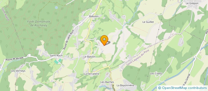 localisation de l'entreprise 829 113 877   SAINT-PIERRE-D'ENTREMONT