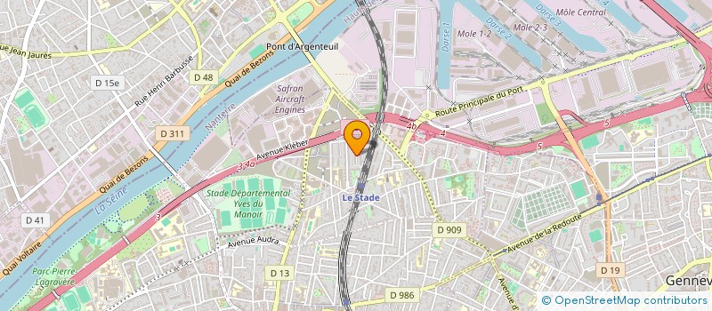 localisation de l'entreprise 829 116 946 à COLOMBES
