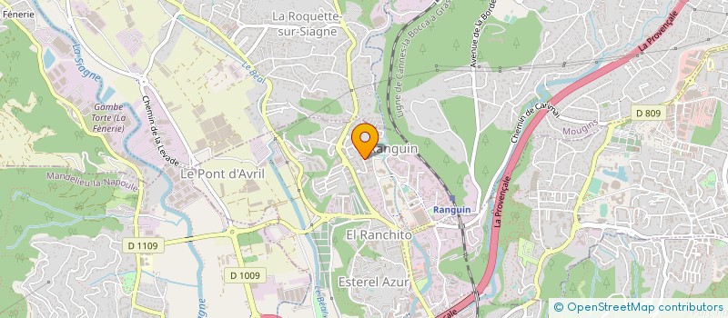 localisation de l'entreprise 829 127 760   CANNES