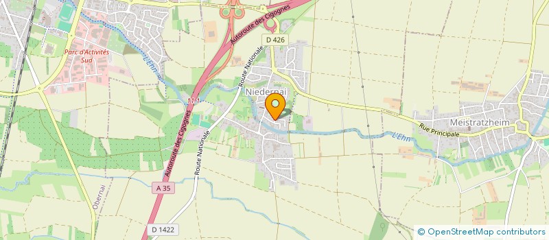 localisation de l'entreprise 829 134 055   NIEDERNAI