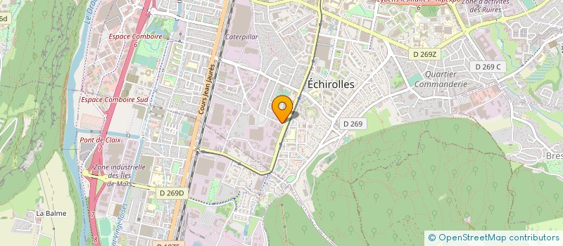 localisation de l'entreprise 829 195 239 à ECHIROLLES