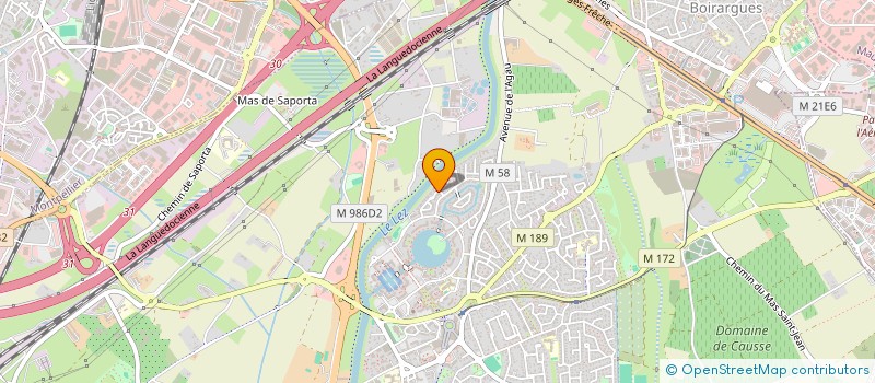 localisation de l'entreprise 829 212 992  à LATTES