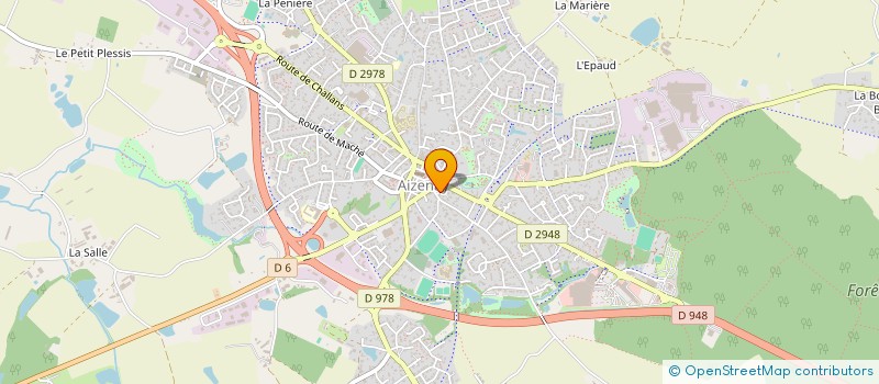 localisation de l'entreprise 829 216 100   AIZENAY