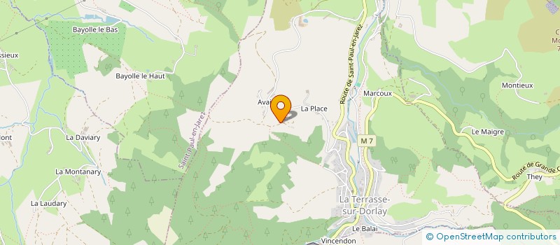 localisation de l'entreprise 829 222 827   LA TERRASSE-SUR-DORLAY