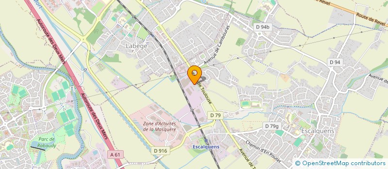 localisation de l'entreprise 829 256 908   ESCALQUENS