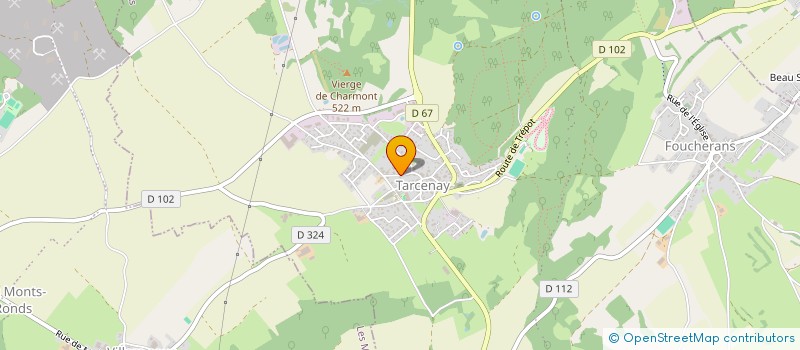 localisation de l'entreprise 829 258 409   TARCENAY-FOUCHERANS