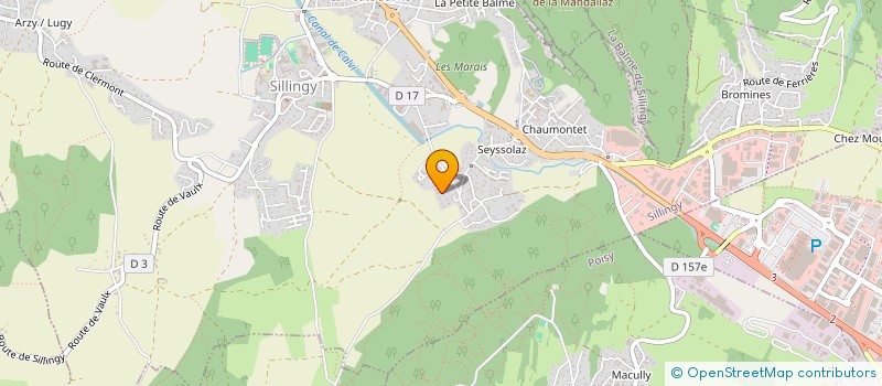 localisation de l'entreprise 829 308 469  à VALSERHONE