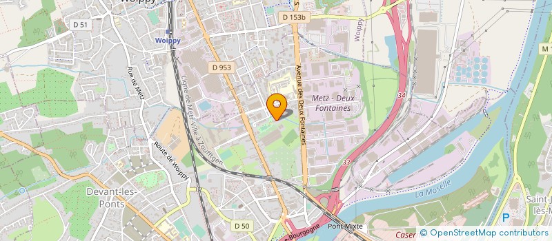 localisation de l'entreprise 829 319 649   METZ