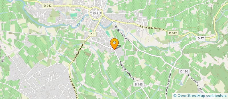 localisation de l'entreprise 829 337 682   MAZAN