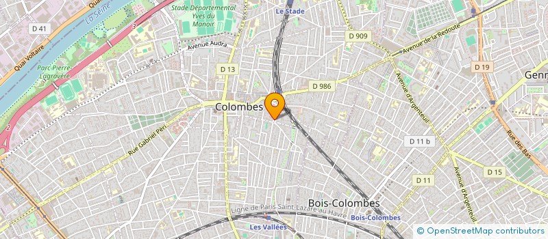 localisation de l'entreprise 829 354 505 à COLOMBES