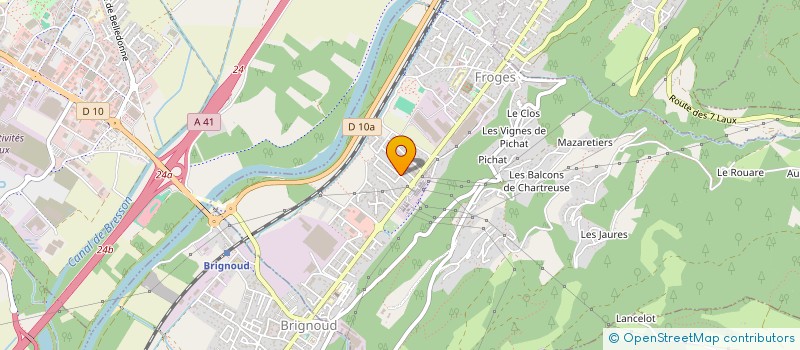 localisation de l'entreprise 829 358 092   CROLLES