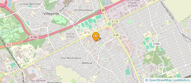 localisation de l'entreprise 829 365 881   LE PLESSIS-TREVISE