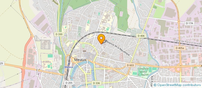 localisation de l'entreprise 829 368 786 à MEAUX