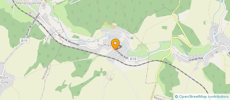 localisation de l'entreprise 829 371 715   TOUFFREVILLE