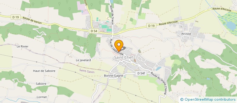 localisation de l'entreprise 829 387 711   LA CHAPELLE-DE-LA-TOUR