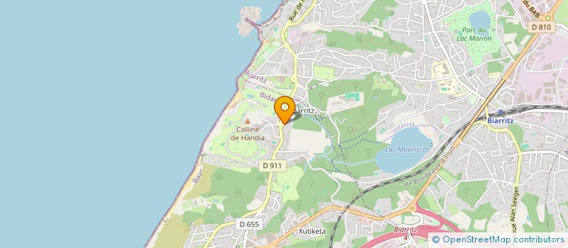 localisation de l'entreprise 829 388 198   BIARRITZ