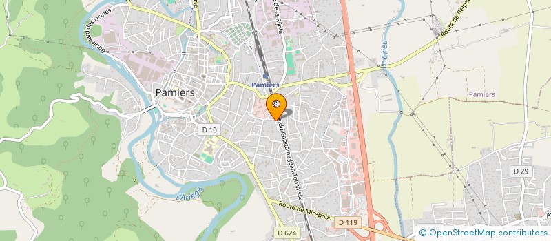 localisation de l'entreprise 829 395 235 à PAMIERS