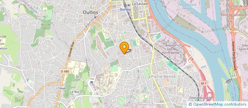 localisation de l'entreprise 829 396 134   OULLINS-PIERRE-BENITE