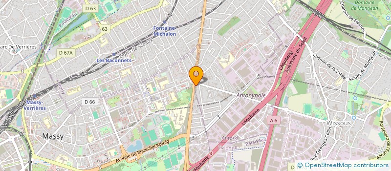 localisation de l'entreprise 829 402 346   VILLEJUIF