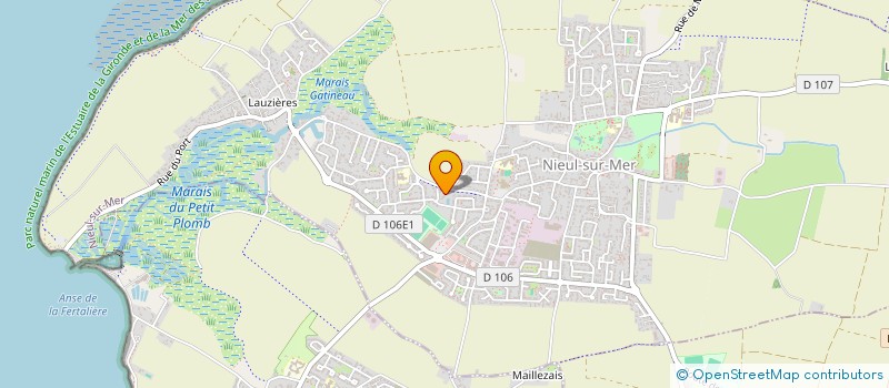 localisation de l'entreprise 829 420 470   NIEUL-SUR-MER