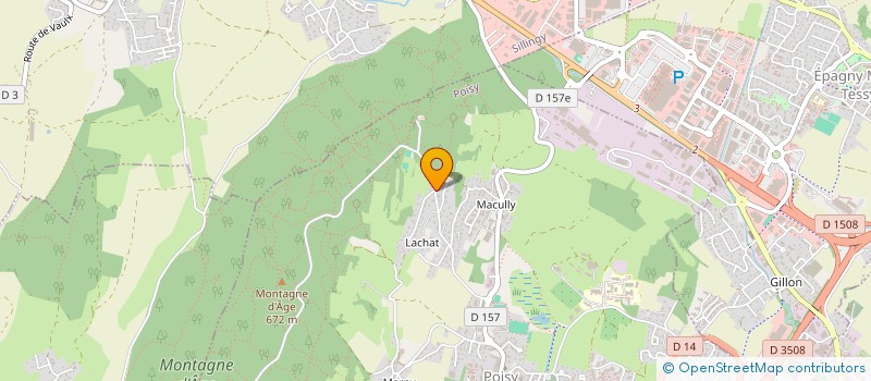 localisation de l'entreprise 829 436 054   POISY