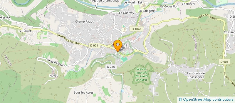 localisation de l'entreprise 829 443 290   FAUGERES