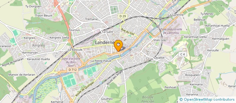 localisation de l'entreprise 829 450 550   LANDERNEAU