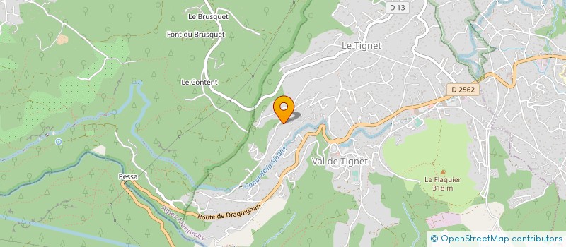 localisation de l'entreprise 829 461 821 à LE TIGNET