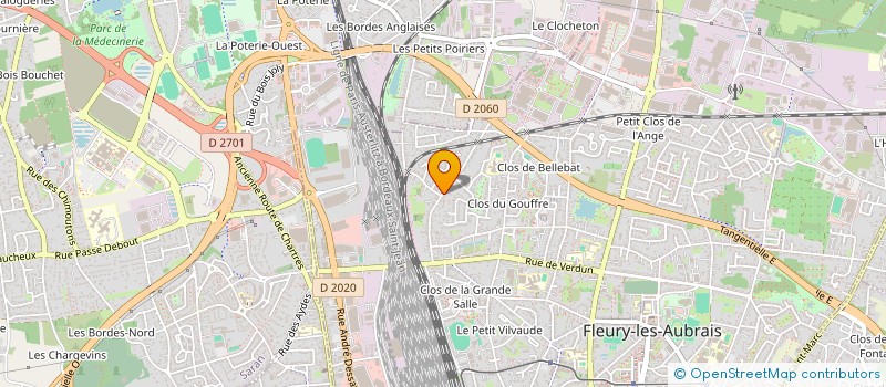 localisation de l'entreprise 829 464 262 à FLEURY-LES-AUBRAIS