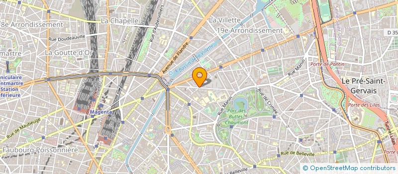 localisation de l'entreprise 829 500 461 à LE BLANC-MESNIL