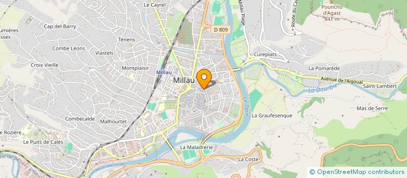 localisation de l'entreprise 829 501 188   AGUESSAC