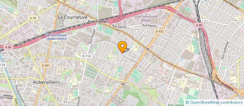 localisation de l'entreprise 829 502 871   AUBERVILLIERS