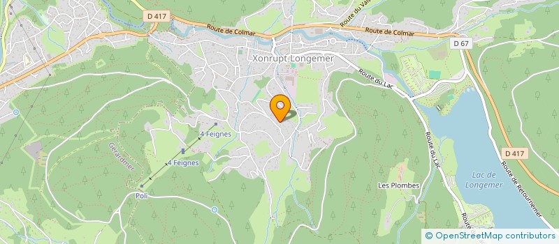 localisation de l'entreprise 829 506 518   XONRUPT-LONGEMER