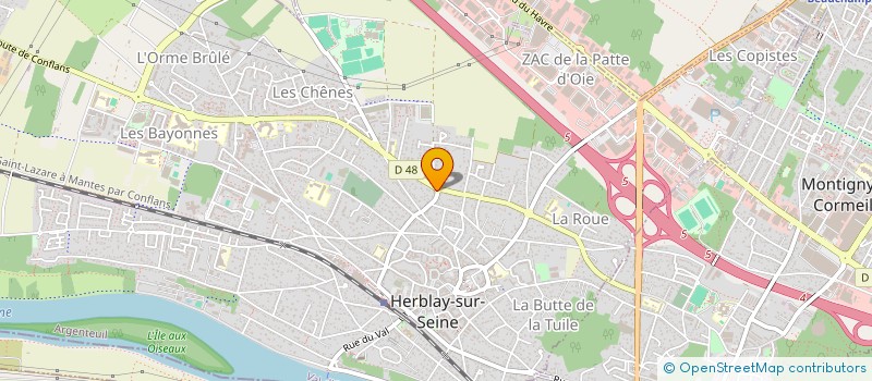 localisation de l'entreprise 829 543 537   HERBLAY-SUR-SEINE