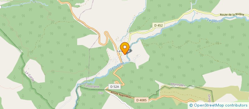 localisation de l'entreprise 829 571 496 à CASTELLANE