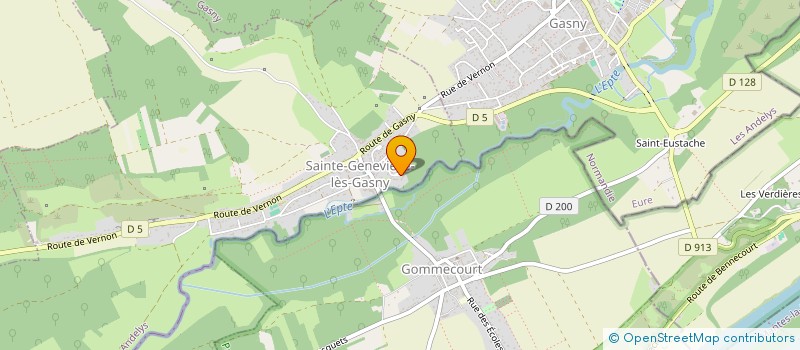 localisation de l'entreprise 829 597 806   SAINTE-GENEVIEVE-LES-GASNY