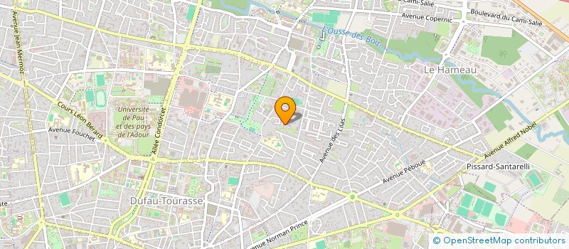localisation de l'entreprise 829 620 186  à PAU